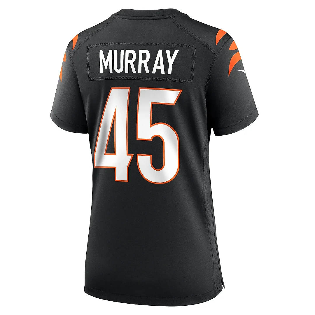 Zennovawear Women's Cincinnati Bengals Tyler Murray Black Team Game Jersey
