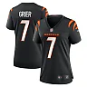 Zennovawear Women's Cincinnati Bengals Will Grier Black Team Game Jersey