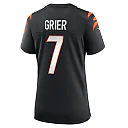 Zennovawear Women's Cincinnati Bengals Will Grier Black Team Game Jersey