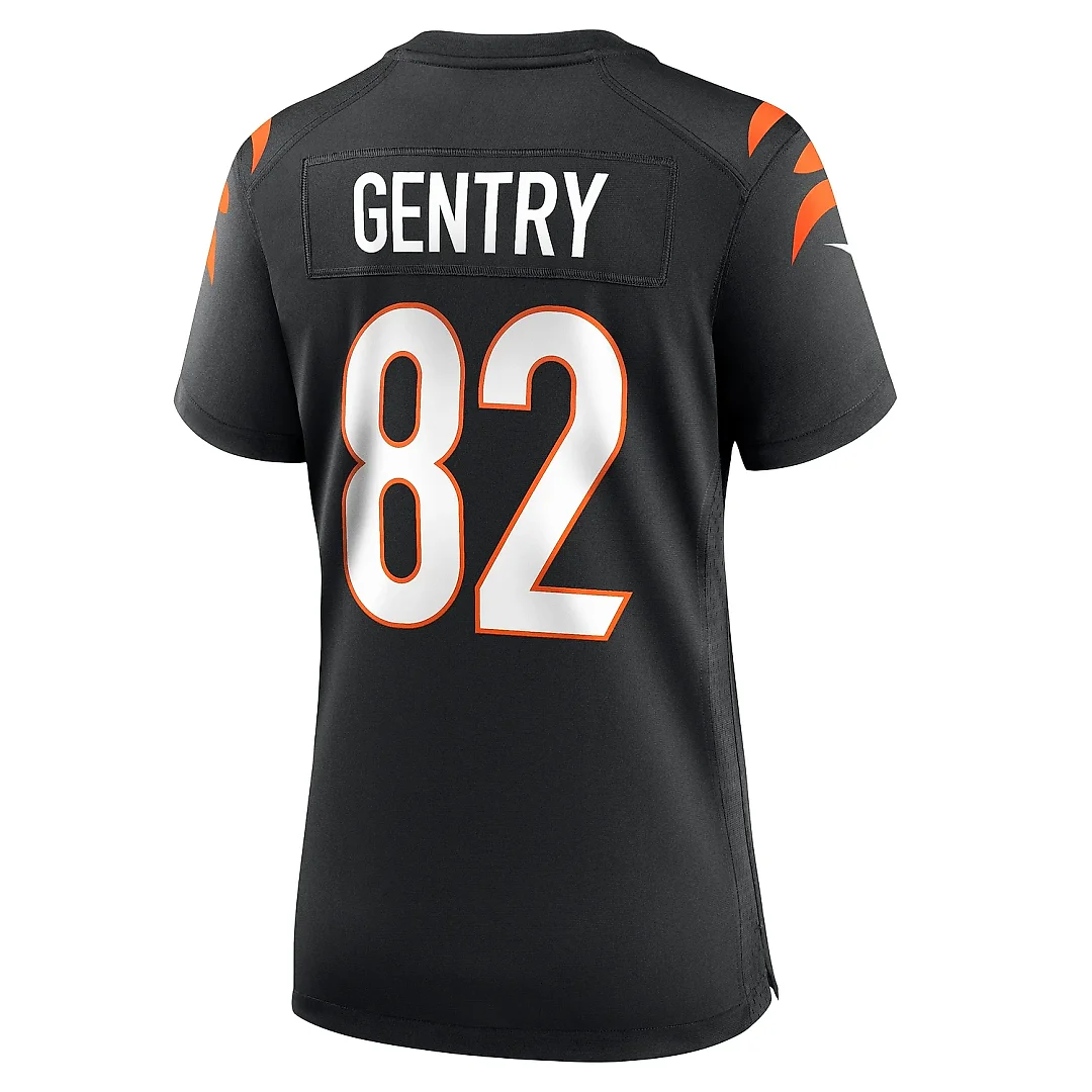 Zennovawear Women's Cincinnati Bengals Zach Gentry Black Game Jersey