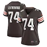 Zennovawear Women's Cleveland Browns Alex Leatherwood Brown Team Game Jersey