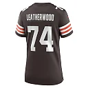 Zennovawear Women's Cleveland Browns Alex Leatherwood Brown Team Game Jersey