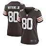 Zennovawear Women's Cleveland Browns Austin Watkins Jr. Brown Team Game Jersey