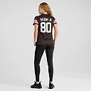 Zennovawear Women's Cleveland Browns Austin Watkins Jr. Brown Team Game Jersey