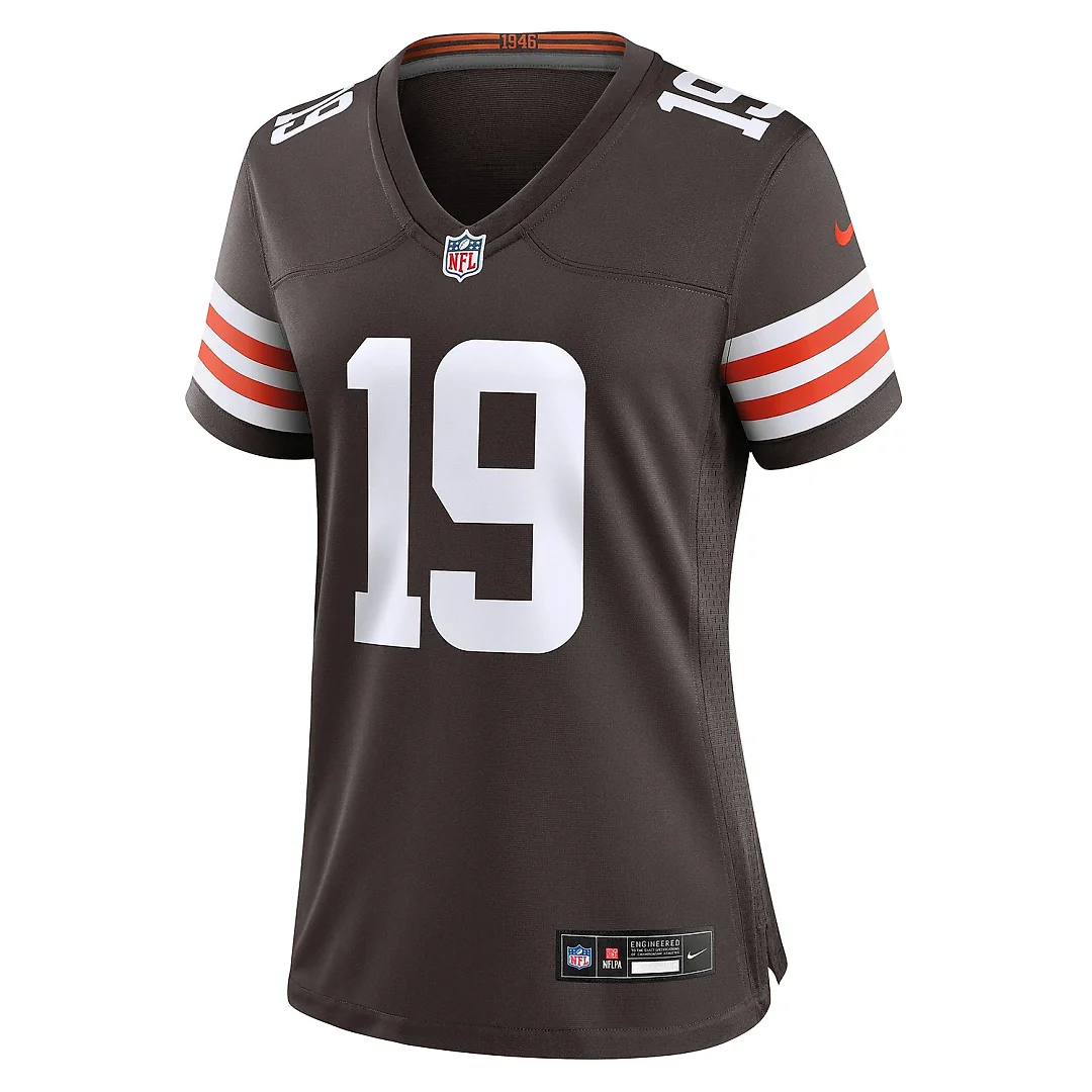 Zennovawear Women's Cleveland Browns Cedric Tillman Brown Game Jersey