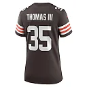 Zennovawear Women's Cleveland Browns Charlie Thomas Brown Team Game Jersey