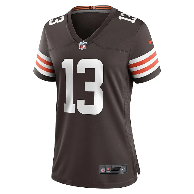 Zennovawear Women's Cleveland Browns Corey Bojorquez Brown Game Jersey