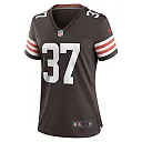 Zennovawear Women's Cleveland Browns D'Anthony Bell Brown Game Player Jersey