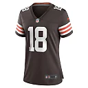Zennovawear Women's Cleveland Browns David Bell Brown Game Jersey