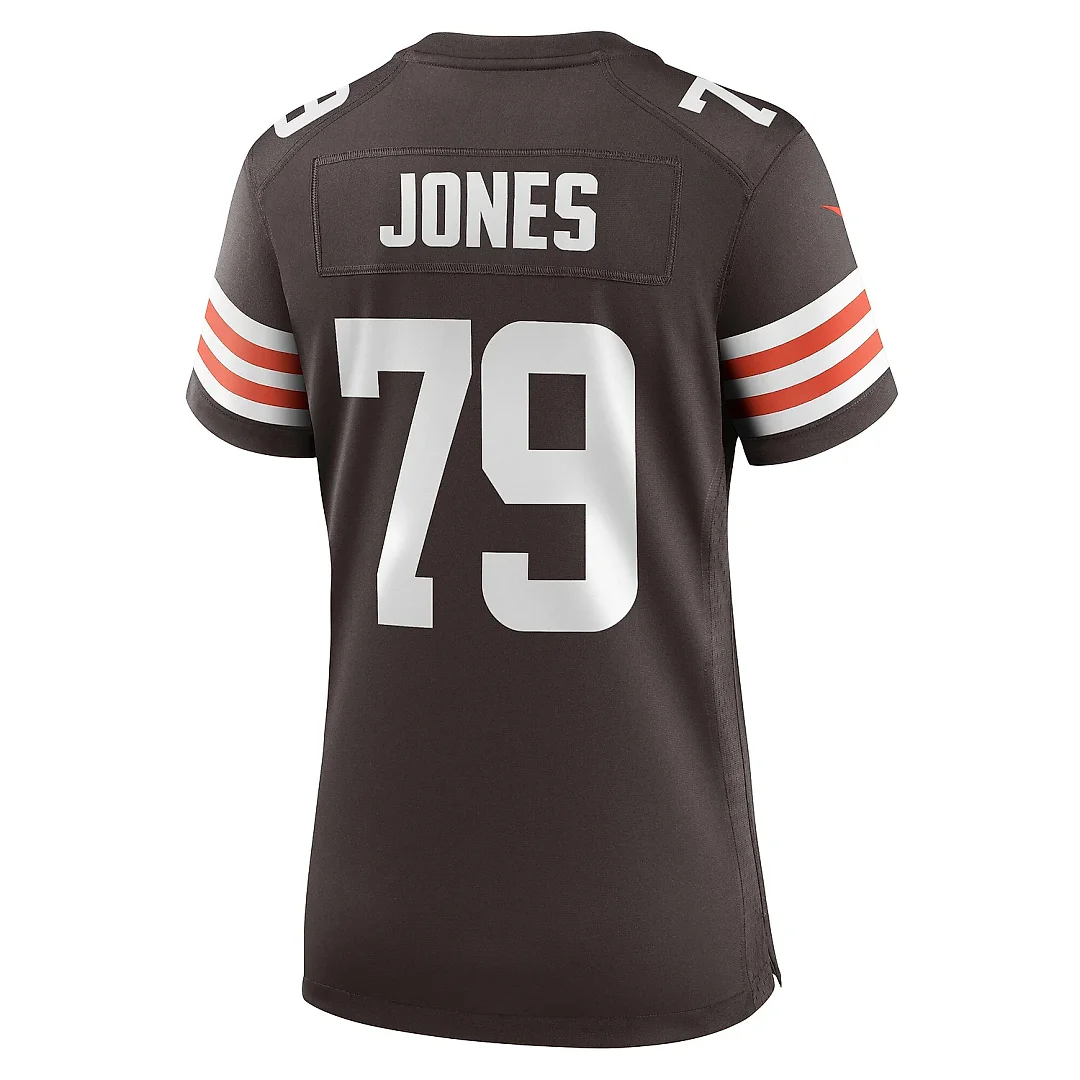 Zennovawear Women's Cleveland Browns Dawand Jones Brown Team Game Jersey