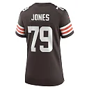 Zennovawear Women's Cleveland Browns Dawand Jones Brown Team Game Jersey
