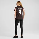 Zennovawear Women's Cleveland Browns Deshaun Watson Brown Player Jersey