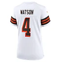 Zennovawear Women's Cleveland Browns Deshaun Watson White Player Jersey