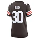 Zennovawear Women's Cleveland Browns Devin Bush Brown Game Jersey
