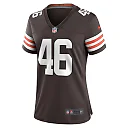 Zennovawear Women's Cleveland Browns Don Fleming Brown Retired Player Jersey
