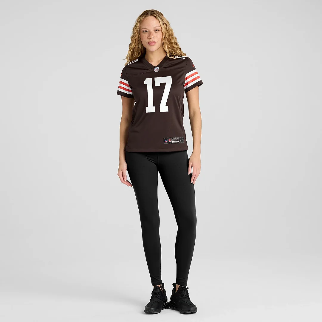 Zennovawear Women's Cleveland Browns Dorian Thompson-Robinson Brown Team Game Jersey