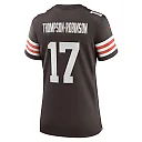 Zennovawear Women's Cleveland Browns Dorian Thompson-Robinson Brown Team Game Jersey