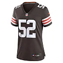 Zennovawear Women's Cleveland Browns Elerson Smith Brown Team Game Jersey