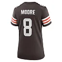 Zennovawear Women's Cleveland Browns Elijah Moore Brown Game Jersey