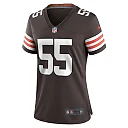 Zennovawear Women's Cleveland Browns Ethan Pocic Brown Game Jersey
