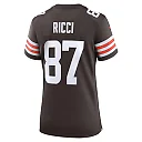 Zennovawear Women's Cleveland Browns Giovanni Ricci Brown Game Jersey