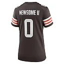 Zennovawear Women's Cleveland Browns Greg Newsome II Brown Team Game Jersey
