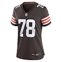 Zennovawear Women's Cleveland Browns Jack Conklin Brown Game Jersey