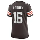 Zennovawear Women's Cleveland Browns Jaelon Darden Brown Team Game Jersey