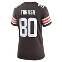 Zennovawear Women's Cleveland Browns Jamari Thrash Brown Game Jersey