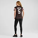 Zennovawear Women's Cleveland Browns Jameis Winston Brown Game Jersey