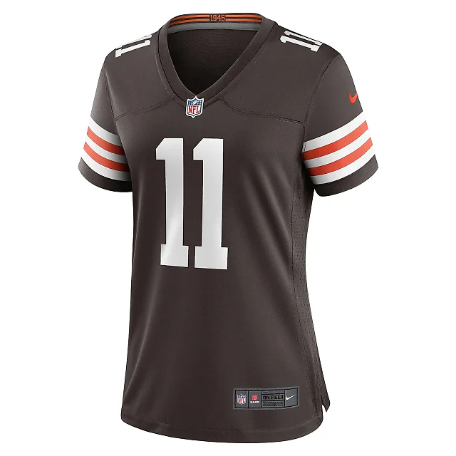 Zennovawear Women's Cleveland Browns James Proche II Brown Game Jersey