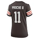 Zennovawear Women's Cleveland Browns James Proche II Brown Game Jersey