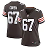 Zennovawear Women's Cleveland Browns Javion Cohen Brown Game Jersey