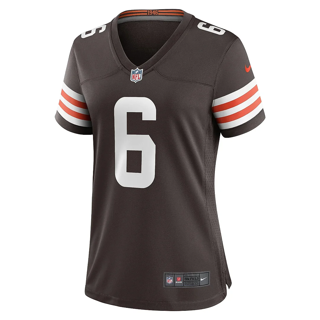 Zennovawear Women's Cleveland Browns Jeremiah Owusu-Koramoah Brown Team Game Jersey