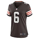 Zennovawear Women's Cleveland Browns Jeremiah Owusu-Koramoah Brown Team Game Jersey