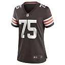 Zennovawear Women's Cleveland Browns Joel Bitonio Brown Game Jersey