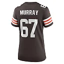 Zennovawear Women's Cleveland Browns Justin Murray Brown Team Game Jersey