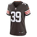 Zennovawear Women's Cleveland Browns Khaleke Hudson Brown Team Game Jersey