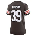 Zennovawear Women's Cleveland Browns Khaleke Hudson Brown Team Game Jersey
