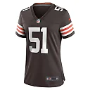 Zennovawear Women's Cleveland Browns Kunaszyk Brown Game Player Jersey