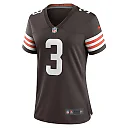 Zennovawear Women's Cleveland Browns Marquise Goodwin Brown Game Jersey