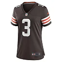 Zennovawear Women's Cleveland Browns Marquise Goodwin Brown Team Game Jersey