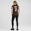 Zennovawear Women's Cleveland Browns Marquise Goodwin Brown Team Game Jersey