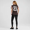 Zennovawear Women's Cleveland Browns Martin Emerson Jr. Brown Game Player Jersey