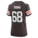 Zennovawear Women's Cleveland Browns Michael Dunn Brown Game Jersey