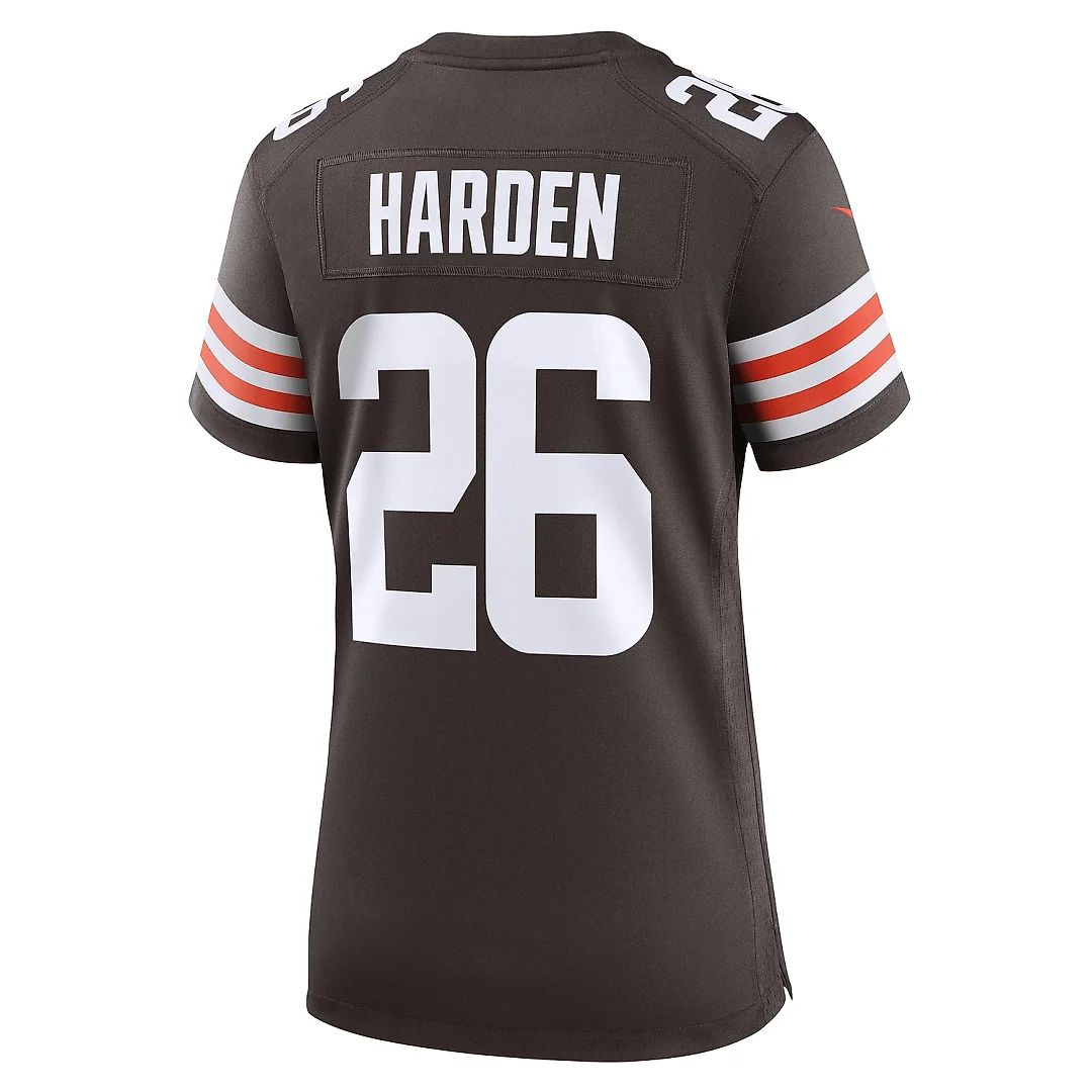Zennovawear Women's Cleveland Browns Myles Harden Brown Game Jersey