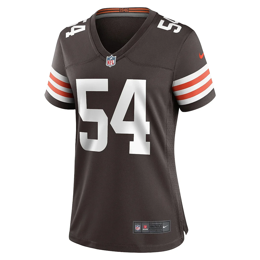 Zennovawear Women's Cleveland Browns Ogbonnia Okoronkwo Brown Game Player Jersey
