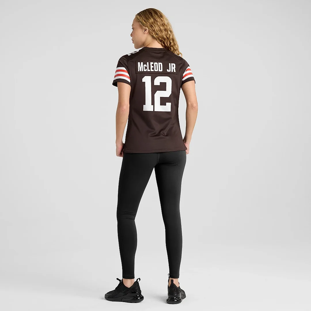 Zennovawear Women's Cleveland Browns Rodney McLeod Jr Brown Game Jersey