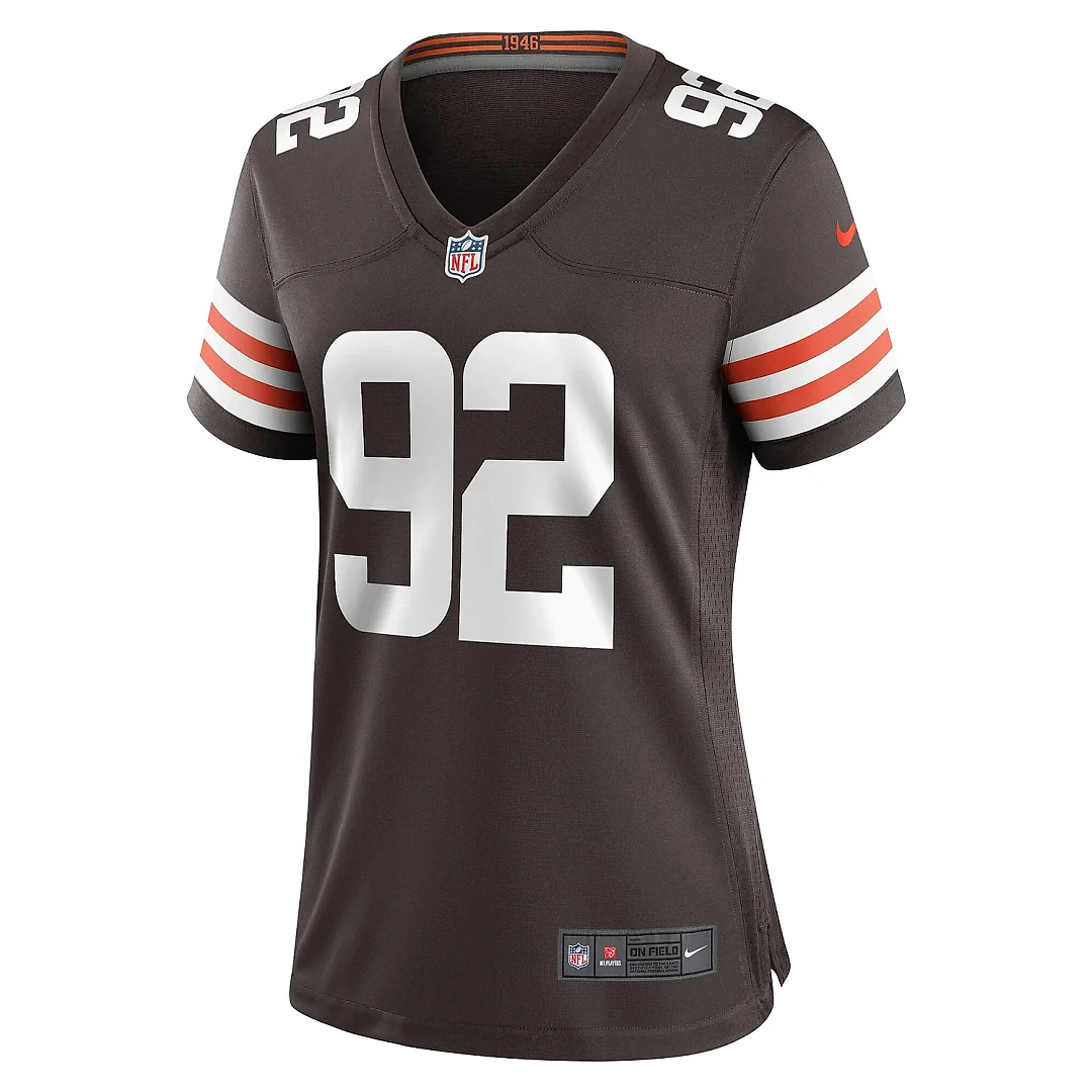 Zennovawear Women's Cleveland Browns Sam Kamara Brown Team Game Jersey