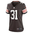 Zennovawear Women's Cleveland Browns Thomas Graham Jr. Brown Team Game Jersey
